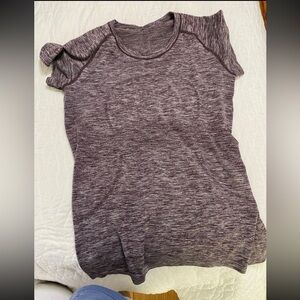Lululemon Purple/Grayish Swiftly Top